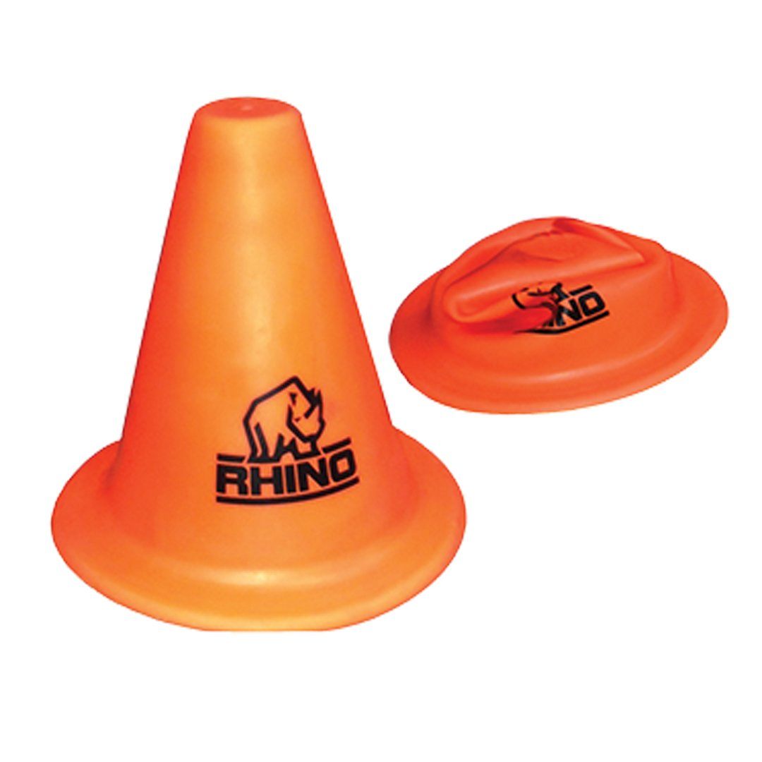 Rhino soft cone - Orange set of 10